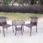 3 pcs Outdoor Garden Coffee Table And Folding Chair