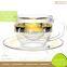 Custom Printed High Quality Glass Antique Tea Set