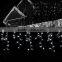 Waterproof pvc cable led twinkle or static lights 5m 216led icicle light