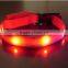 Battery free vibration energy PET collar with self-powered LED light