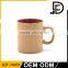Drinkware porcelain color inside coffee mug, solid color coffee mugs