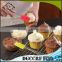 NBRSC China Supplier Mini Kitchen Wholesale Best Plastic Kids Silicone Rubber Cake Batter Spatula set of 5