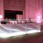 Modern Design Night Club Color Changing Rechargeable Illuminated LED Plastic Wave Bar Counter