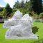 metal garden sculpture stone carving white marble lion statues