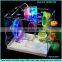 Large capacity and comfort clear acrylic hamster container