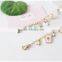 enamel star bowknot rabbit pumpkin carriage the playing cards charms bracelet gold chain bracelet with assorted charms