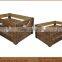 Vintage Wooden Storage Crate Vegetable Fruit Box