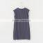 Korean dresses new fashion lady and girls combed cotton long dress