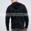 2016 Custom With Hood Raglan Sleeves Pouch Pocket Black Men's 100% Cotton Casual Breathable Oversized Plain Design Hoodies
