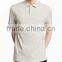 2017 High Quality Fashion Mens Cotton Polo Shirt with Ribbed Trim Short Sleeve Button Placket Bulk Clothing