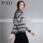 winter fall cashmere pullover women long sleeve geometric knit sweater