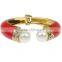 glass pearl Zinc Alloy Children Bangle kids plastic bracelet jewelry bracelet