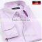 Latest design multicolor stripes fashionable light colored casual dress long sleeve men's custom t shirt