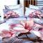 Luxury 100% Polyester 3D Reactive Printed home bedding set