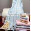 100% cotton yarn-dyed bath towel