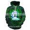 lake palm 3D pinted hoodies/sjm unisex 3D printed sweatshirt hoodies/hot sell 3D hoodies