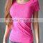 Women Yoga Shirts Top Short Sleeve Breathable Exercise Tee Shirts Quick Dry Fitness Running Gym Sport T-shirts