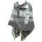 Fashion Wholesale New Arrival Women Winter Cross Print Cashmere Shawl