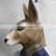 Deluxe Lively Halloween Animal Jovian Look Rubber Latex Realistic Kangaroo Costume Mask