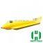 Commercial inflatable red shark fishing boat fiberglass