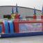 Hottest inflatable combo bouncer, obstacle course with dual arch for fun