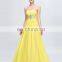 Grace Karin Strapless Sweetheart Long Chiffon Cheap Yellow Prom Dress Patterns CL6002