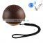 new arrivals 2018 PC-1 Mini Portable Mushroom Shape Wood Wireless Stereo Speaker with Rope	speaker