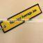 Insert Before Flight Embroidered Key ring/Key Chain/Key Fob
