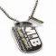 best bitches necklace sterling silver blank pet tags plain dog tag