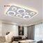 Modern LED Chandelier Lights Lamp 36w-108w dinning room/bedroom Acrylic+Metal Dimmable Pandent Hanging Chandeliers 220v