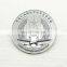 China factory silver army challenge coin with Chinese map