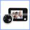 Multifunctional Digital Door Peephole Viewer With Doorbell 3.5inch Screen Night Vision Auto Snapping Function Home Anti Theft