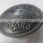 3D relief with the classic pattern of nature high quality Zinc cast belt buckle antique silver plating