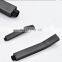 Modern Bathroom Square Brass body matte black Handheld Shower kit set