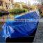 heavy duty waterproof anti UV  blue boat cover