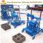 Small scale type manual cement hollow brick making machine for sale