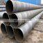 Hot rolled gas sprial pipeline s355jr saw api 5l psl2 round carbon steel welded pipe