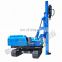 Solar hydraulic truck mounted pile driver