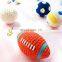 Durable latex dog chew squeaky toy ball/football/soccer/tennis ball for teeth cleaning