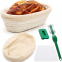 Hot selling on Amazon Oval Rattan Banneton Bread Proofing Fermentation Basket
