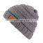 Cute Cozy Chunky Winter Soft Knitted  Baby Hats Fashion Warm Baby Beanies