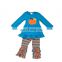 kids girls spring summer long sleeve dresses and pants set baby outfits