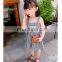 2020 New Girls Dress Fashion Cotton Summer Plaid Strap Girls Dresses