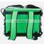 Green 44'' waterproof fast food delivery bag restaurant thermal insulated backpack for food rider cool bag