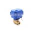 5v 12v 9-35v 85-220v 1/4' 1/2' 3/4' 1' ball 2/3 way electric motorised flow control valve for irrigation