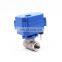 industrial ss 24vdc 2 3 way heating water level cpvc spring return ball valve