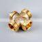 Brass Valvola Fan Coil 2 Vie Sede Conica