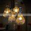 European Minimalist Style Bottle Shape Glass Pendant lamps lamparas de lujo para sala y comedor