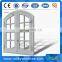 elegant designed aluminum french window with safe glass and grill design