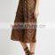 Abstract Chevron Print Wide-Leg Culottes Women Clothes